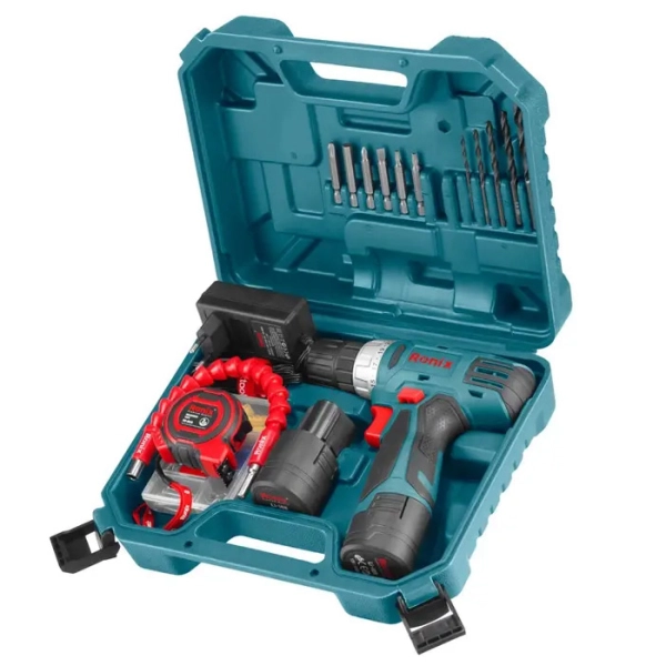 مجموعه 19 عددی پیچ گوشتی شارژی رونیکس مدل RS-8012